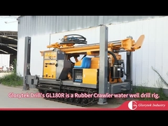 GL180R Kauçuk Paletli kuyu sondaj makinesi