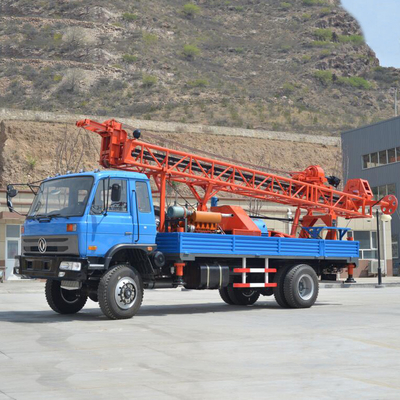 400 M Derinlik Çukur Rotary Su Kuyu Kuyu Kuyruklama Rig Hidrolik Dth Kamyon Montajlı