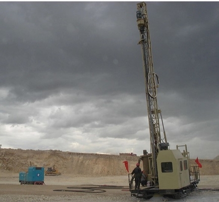 Esnek Sert Kaya Delme Ekipmanları, Altın Madenciliği İçin Delik Matkap Rig Aşağı
