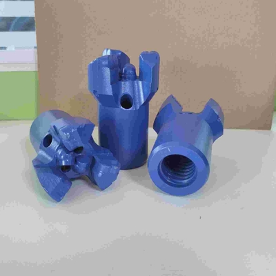 Madencilik Sondajı için 76mm Çaplı Karotsuz Matkap Uçları PDC 3 Kanat