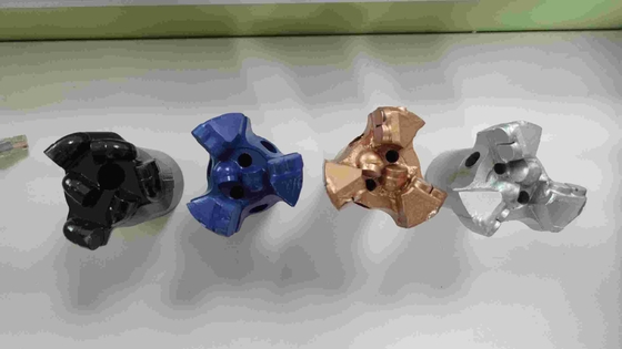 82mm 3 Kanatlı Bit Pdc Madencilik İçin Karotsuz