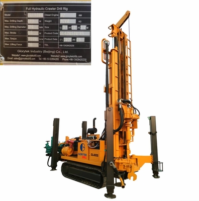 400m Hidrolik Sondaj Delme Makinesi, Sivil Sanayi İçin Paletli Rig