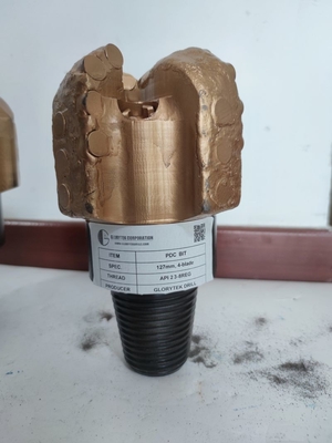Su Kuyusu Sondajı için Dört Bıçaklı Jeotermal Matkap Uçları 127mm Boyut