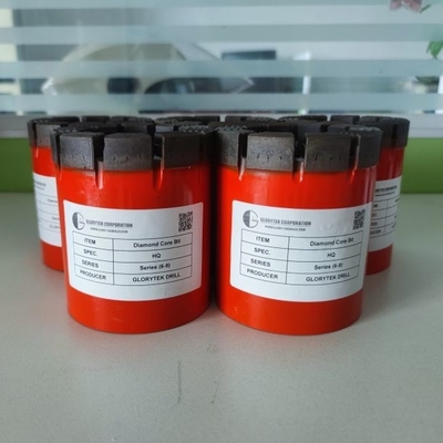 Jeolojik Keşif Kömür Madenciliği için HQ Emprenyeli Karot Uçları