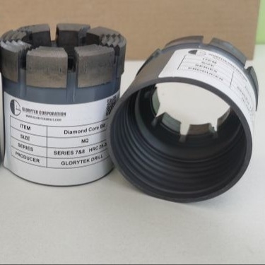 NQ Impregnated Bit Wireline Core Mining Drilling Tools Core Sampling (NQ) Nükleer bit kablo çekirdeği madencilik sondaj aletleri çekirdeğin örneklemini almak