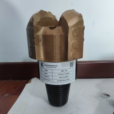 Su Kuyusu Sondajı için Dört Bıçaklı Jeotermal Matkap Uçları 127mm Boyut