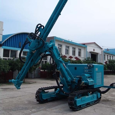 DTH Sondaj Kaya Makinesi, Hidrolik Paletli Matkap Rig Yüksek Hava Basıncı