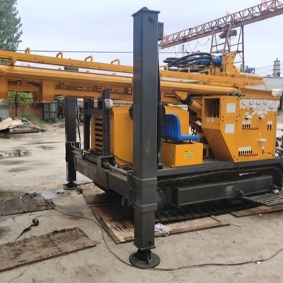 77kw Dizel Motorlu 300mm 300m Su Kuyusu Matkap Rig Çelik Paletli