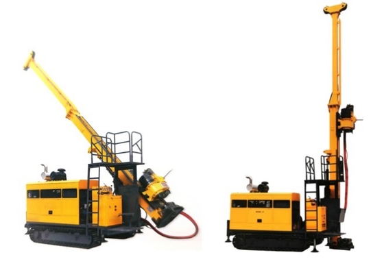 GLDX-4 500m BQ Çekirdek Altın Numune İçin Maden Arama Sondaj Makinaları