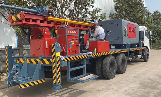 300 Metre Kuyu Sondaj Rig Kamyon Üstü