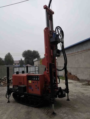 Kuyu GL-180R 180 Metre Su Kuyusu Matkap Rig Tam Hidrolik Kauçuk Paletli
