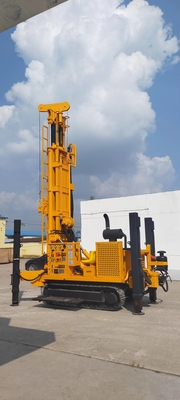 Yumuşak Formasyon Sert Kaya Delme Makinesi 400m Derin Proje Paletli