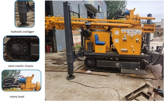 CE GL300S 77KW 330m Derinlik Jeotermal Sondaj Rig