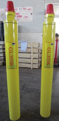 140-152mm Dth Down To Hole Hammer Bits Rock Drilling Yüksek verimli hava basıncı