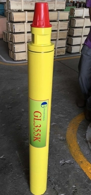 140-152mm Dth Down To Hole Hammer Bits Rock Drilling Yüksek verimli hava basıncı