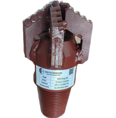 Madencilik endüstrisi Pdc Drag Cutters 5 Wing 131mm Madencilik Makineleri Parçaları