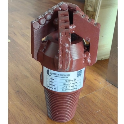 5 1/8 131mm çapı Pdc Kaya matkapı 5 bıçak