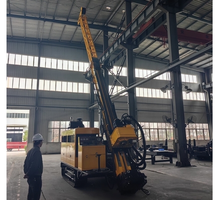 Kablolu Elmas Çekirdek Keşif Borma Rigs GLXD-5 Tam Hidrolik Sistemle Sürülür