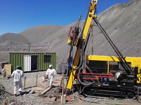 GLDX-5A NQ Elmas çekirdek sondajı tam hidrolik ip çekirdek 1300m