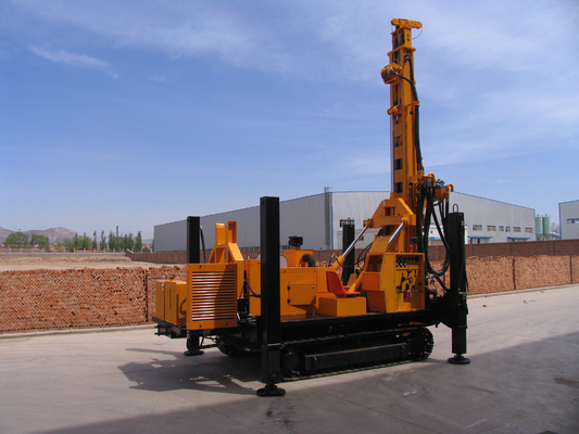 GLF500 280m Derinlik Rc matkap 110-305 Delik çapı Dizel motor sürüşü