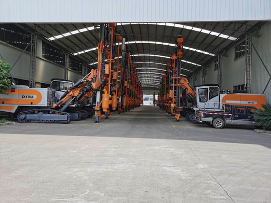 D460A 264KW dizel motoru ile madencilik için yüksek basınçlı DTH kaya matkapı