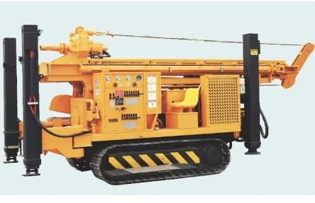 Sıcak Satış Dizel Motor Top Hammer Hidrolik Döner Su Kuyu Kuyu Kuyu Kuyu 500m Kuyu Derinliği