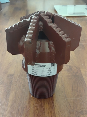 6 Kanat Adım Yüzü 225 mm Karbid Çekme Bit