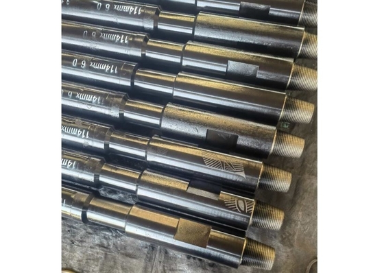 Karbon Çelik Su Kuyu Kuyu Kuyruk Çubuğu RTD69 Su Kuyu Kuyrukları için 114mm çapı