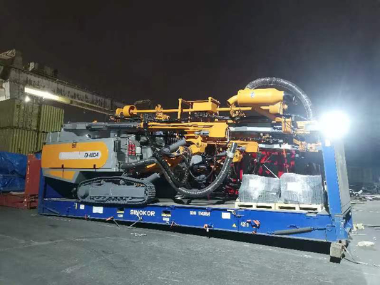 152-203mm Aralık Kaya matkapı 7M matkap borusu ile 114mm matkap borusu OD ve 0-80 RPM dönüş hızı