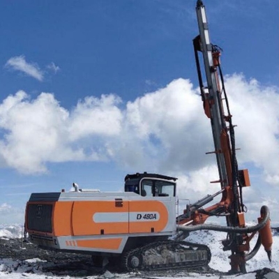 Kaya Buhranı Entegre Hava Kompresörü Madencilik için Dth Rig Makinesi