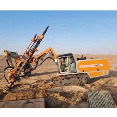 Kaya Buhranı Entegre Hava Kompresörü Madencilik için Dth Rig Makinesi