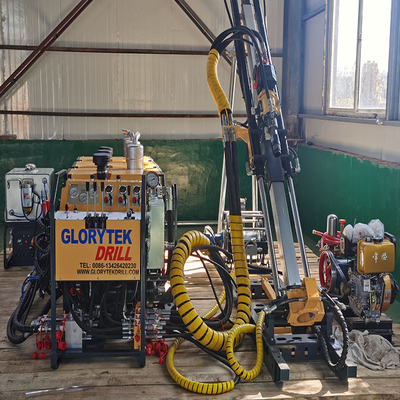 80/220/320m Taşınabilir Elmas Çekirdek Kuyruklama Rig / Çekirdek Kuyruklama Rig