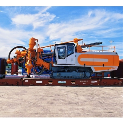 Açık Çukur Madenleri Blast Hole Borma Rig Makineleri Hava Kompresörü İçeride Tasarımlı İyi Fiyat