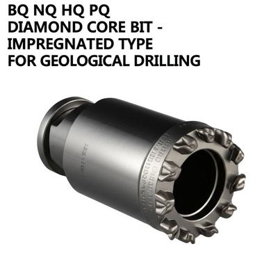 BQ NQ HQ PQ DIAMOND CORE BIT - IMPREGNATED TYPE FOR GEOLOGICAL DRILLING