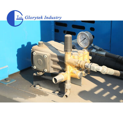 GL600S 105-500mm çaplı 176kw dizel motorlu ve hidrolik döner sondajı olan Crawler Su Kuyuları matkapı