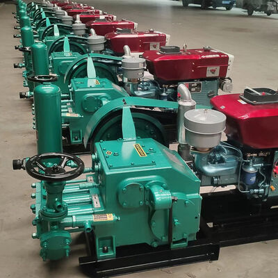 Yüksek Kaliteli Yatay Üç Silindirli Karşılıklı Tek Etkili Pistonlu Pompa, Sondaj için