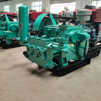 Yüksek Performanslı Yatay Üç Silindirli Karşılıklı Tek Etkili Pistonlu Pompa, Karot Sondajı İçin