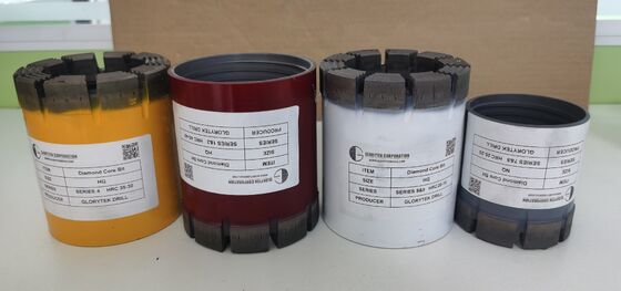 BQ/NQ/HQ/PQ Kablolu Çekirdekli Tam Spesifikasyon Maden Araştırması için Uzun Yaşamlı Elmas Çekirdek Bitleri