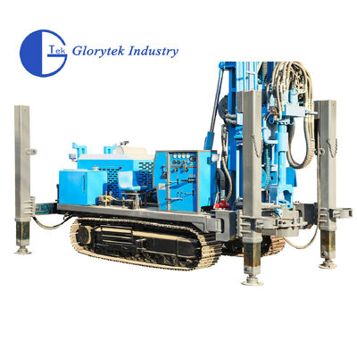 Paletli Tip Su Kuyusu Sondaj Makinesi GL600S, Maksimum 600m Derinlik ve 105 ila 500mm Çap Aralığı ile Derin Kuyu Sondajı İçin Paletli Monteli