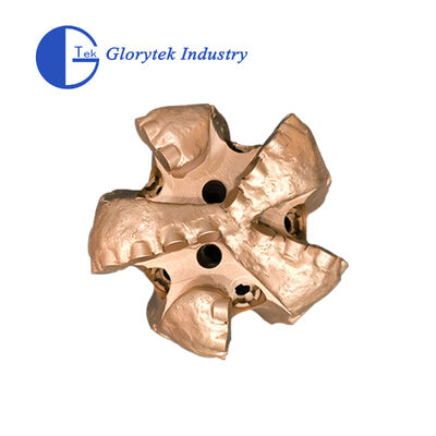 Cost Effective 6" PDC Drill Bit 5 Blades Steel or Matrix Body for Soft to Medium Rock