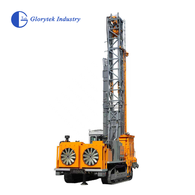 Yüksek Performanslı Cummins Motorla Güçlendirilen R880L Yüzeye Entegre Tricone Döner Matkap/Sondaj Makinesi