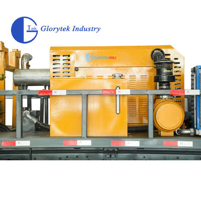 500m Depth Full Hydraulic 4X4 Truck Mounted Borehole Water Well Drilling Rig With Bw650 Mud Pump