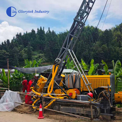 E5 Full Hydraulic Core Drill Rig, Remote Controlled Track Mounted Drill/Drilling Rig